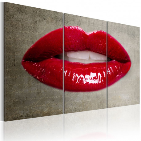 Seinapilt - Female lips - 120x80