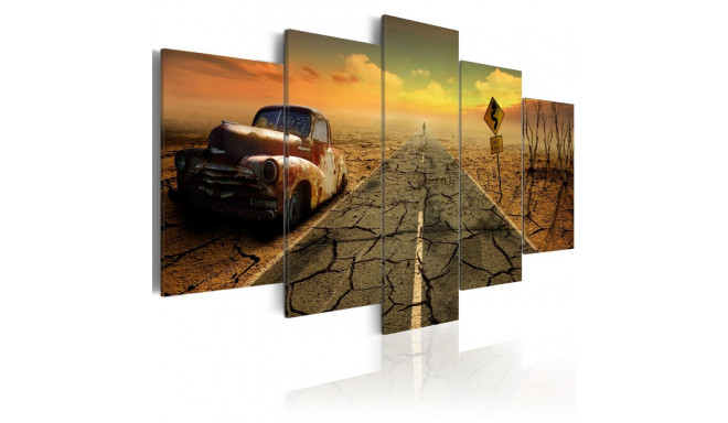 Seinapilt - Difficult road - 200x100