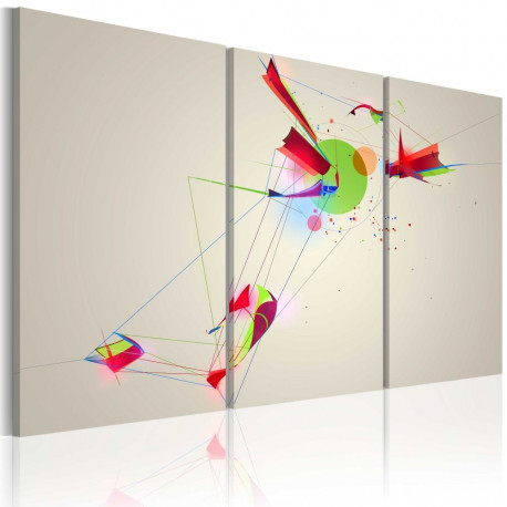 Seinapilt - Colors & shapes - 120x80