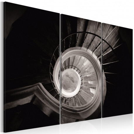 Seinapilt - Down a spiral staircase - 120x80