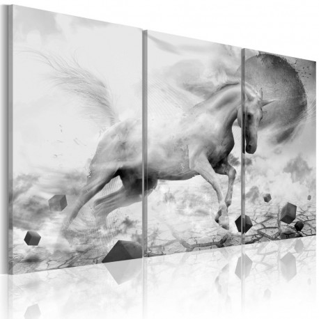 Seinapilt - A unicorn on the edge of the world - 90x60