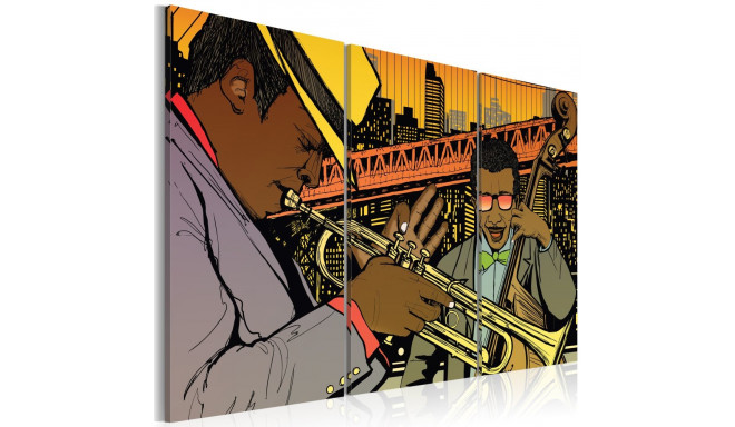 Seinapilt - Jazz musician - 90x60
