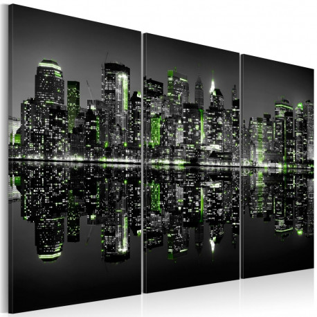Seinapilt - Green New York - 120x80