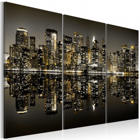 Seinapilt - Golden New York - 120x80
