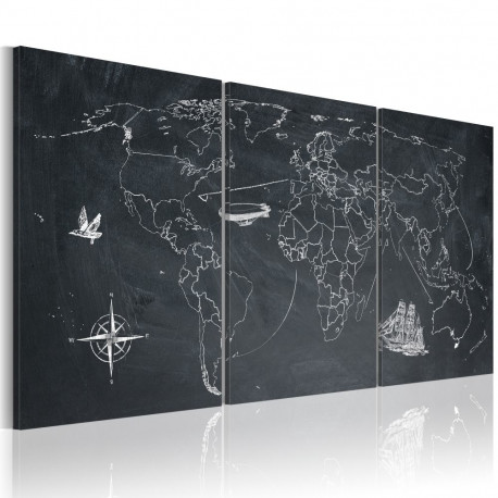 Seinapilt - Following the footsteps of Columbus - 60x30