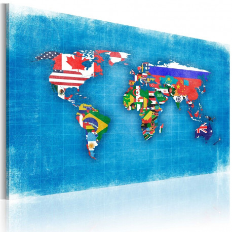 Seinapilt - Flags of the World - 90x60