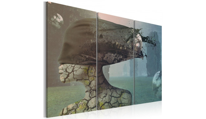 Seinapilt - Brainstorm - triptych - 60x40