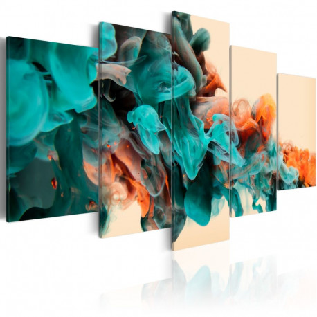 Seinapilt - Fury of colors - 100x50