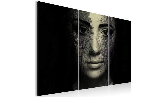 Seinapilt - Forest camouflage - 120x80
