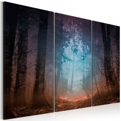 Seinapilt - Edge of the forest - triptych - 120x80