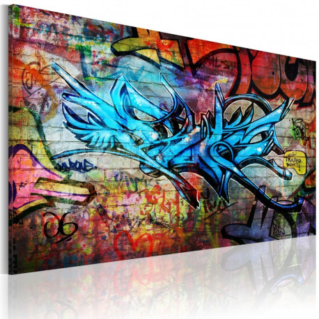 Seinapilt - Anonymous graffiti - 120x80