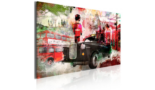 Seinapilt - Memories from London - 60x40