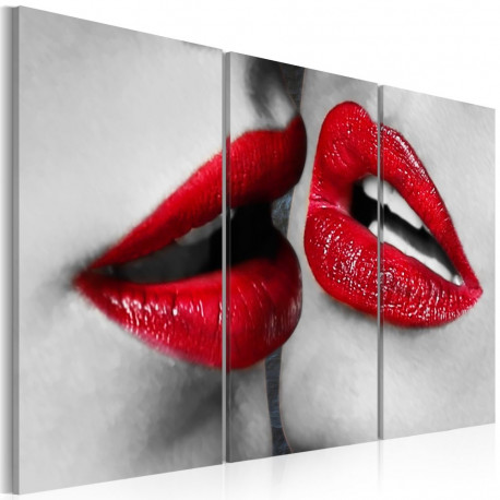 Seinapilt - Hot lips - 120x80