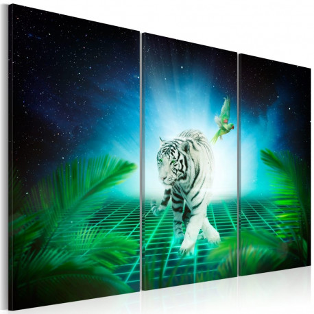 Seinapilt - Ice tiger - 120x80