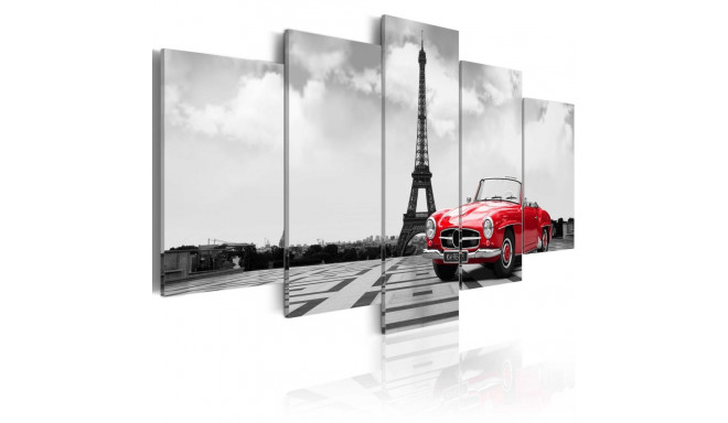 Seinapilt - Parisian car - 100x50