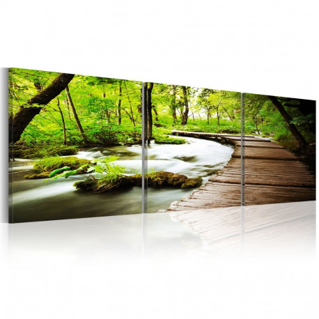 Seinapilt - Forest Brook - 90x30