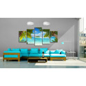 Seinapilt - Paradise island - 100x50