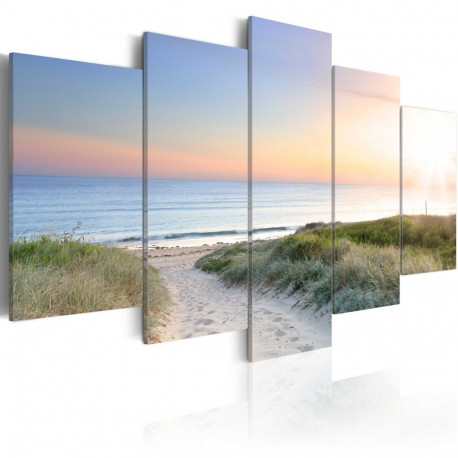 Seinapilt - Baltic Sea in the morning - 100x50