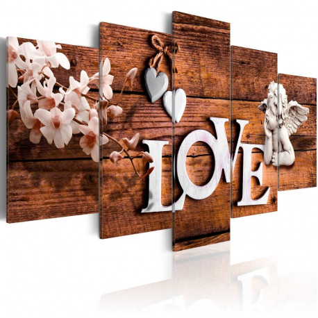 Seinapilt - House of Love - 100x50