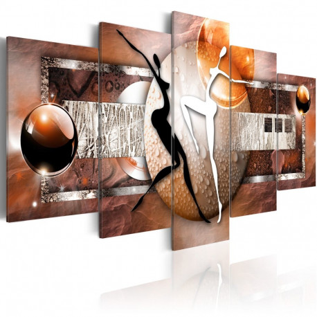 Seinapilt - Dance of elements: earth - 100x50