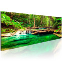 Seinapilt - Emerald Waterfall - 150x50