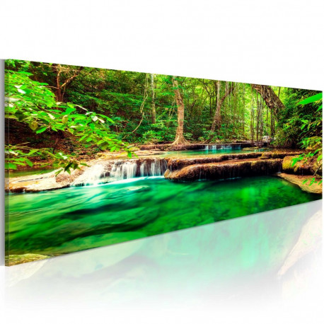 Seinapilt - Emerald Waterfall - 120x40