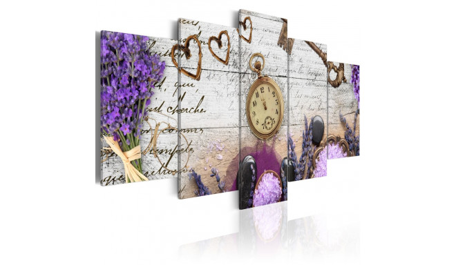 Seinapilt - Heather composition - 100x50