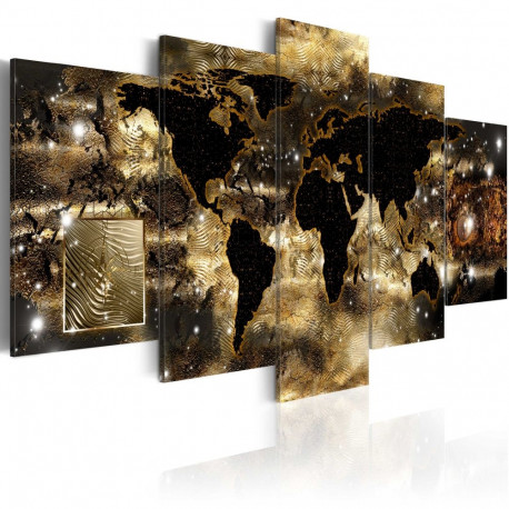 Seinapilt - Continents of bronze - 200x100