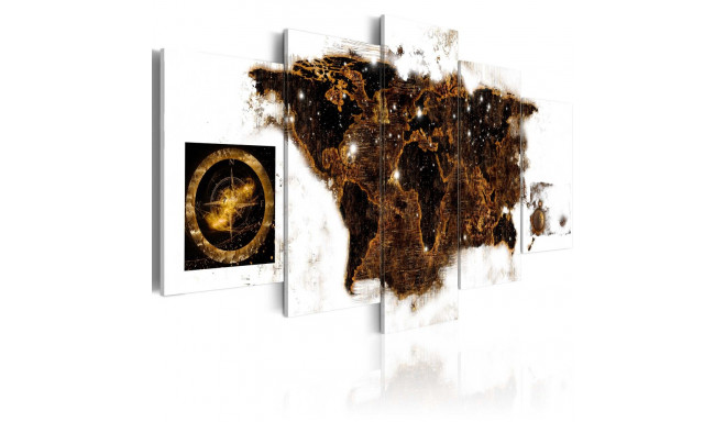 Seinapilt - Brown map - 200x100