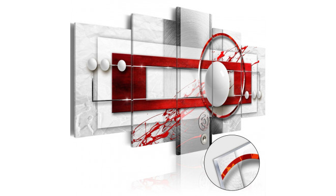 Fotoakrüül - Incarnadine Energy [Glass] - 100x50