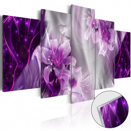 Fotoakrüül - Purple Utopia [Glass] - 100x50