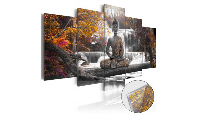 Fotoakrüül - Autumnal Buddha [Glass] - 200x100