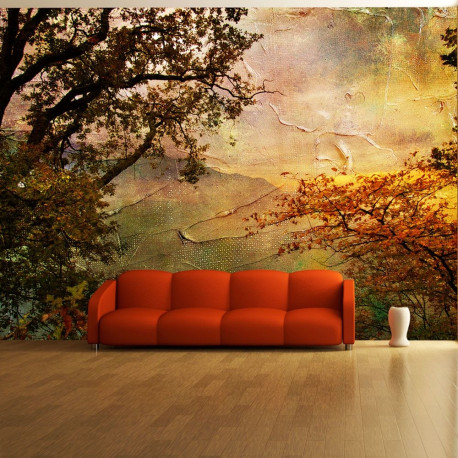 Fototapeet - Painted autumn - 300x231