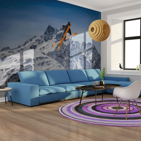 Fototapeet - Mountain ski - 200x154