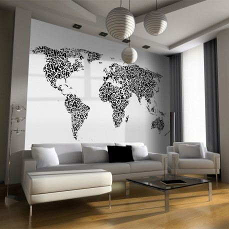 Fototapeet - Map of thoughts - 350x270