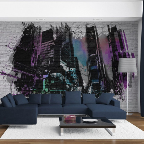 Fototapeet - Outside the city walls - 450x270