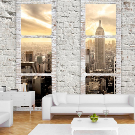 Fototapeet - New York: view from the window - 200x140