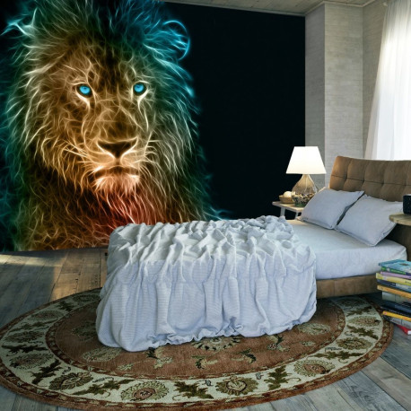 Fototapeet - Abstract lion - 200x140