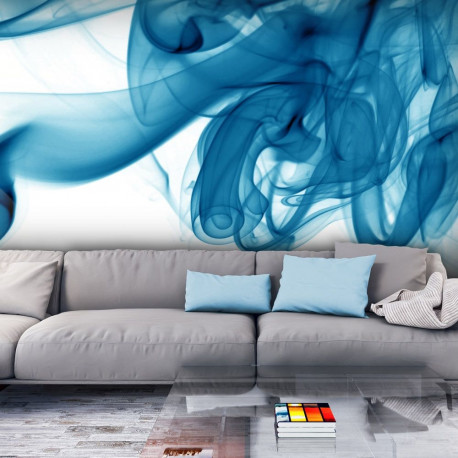 Fototapeet - Blue smoke - 250x193
