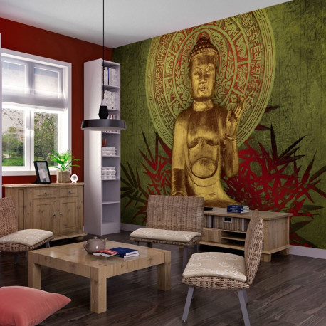 Fototapeet - Golden Buddha - 200x154