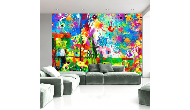 Fototapeet - Colorful fantasies - 250x175