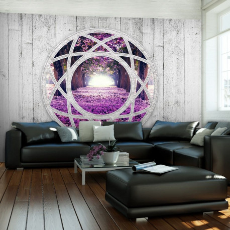 Fototapeet - Fuchsia landscape - 300x210