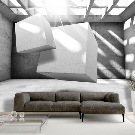 Fototapeet - Dancing Squares - 400x280