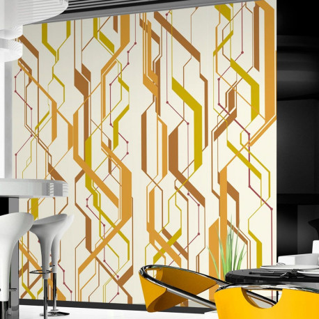 Fototapeet - Metro lines - 50x1000