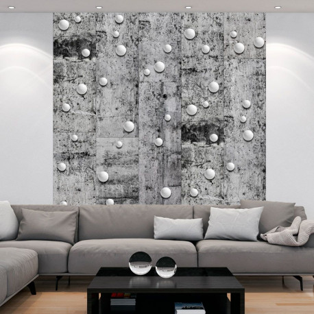 Fototapeet - Pearls on Concrete - 50x1000