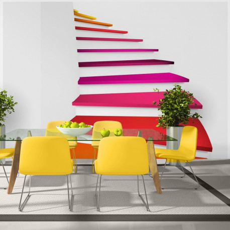 Fototapeet - Colorful stairs - 300x210