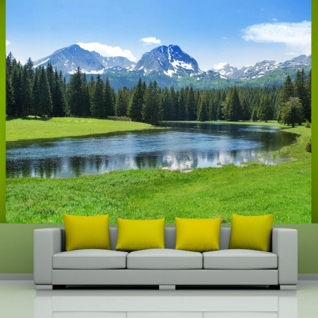 Fototapeet - National Park Durmitor, Montenegro - 350x270