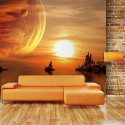 Fototapeet - Fantasy sunset - 300x231