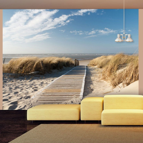 Fototapeet - North Sea beach, Langeoog - 200x154