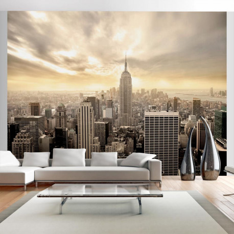 Fototapeet - New York - Manhattan at dawn - 350x270